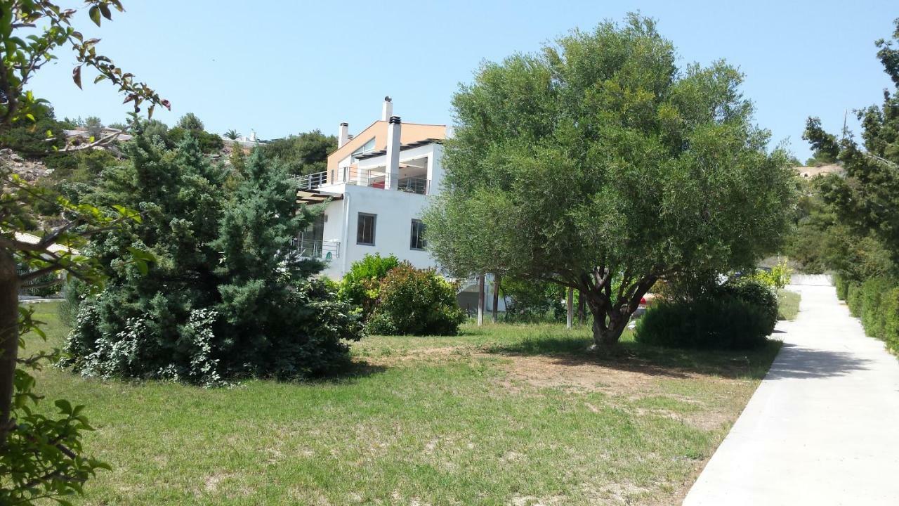 Villa Beautiful House By The Sea,Loutraki Skaloma. Exterior foto